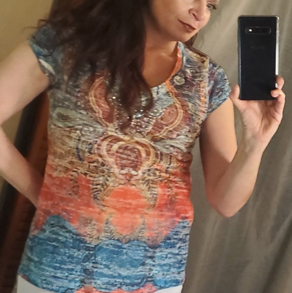 Dress Barn Top Size M - Picture 4 of 5